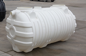 The new environmentally friendly  harmless plastic septic tank is mainly composed of three parts